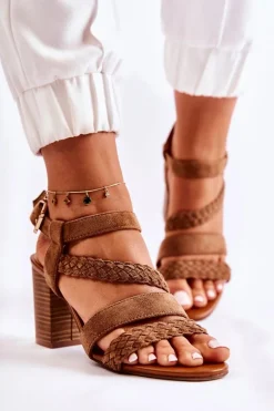 Sandały Na Obcasie><noscript><img width=