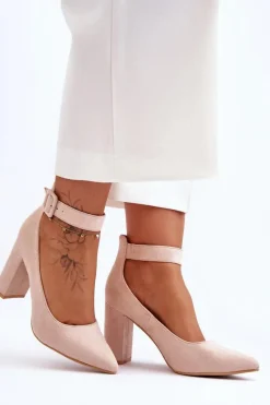 Czółenka Zamszowe|Czółenka Na Słupku><noscript><img width=