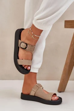 Klapki Damskie Klasyczne><noscript><img width=