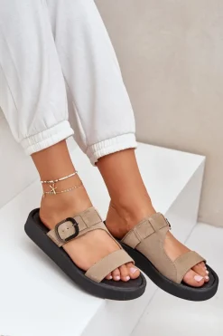 Klapki Damskie Klasyczne><noscript><img width=