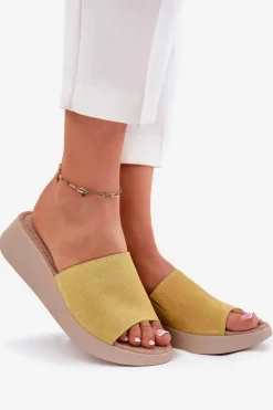 Klapki Na Koturnie|Klapki Damskie Klasyczne><noscript><img width=