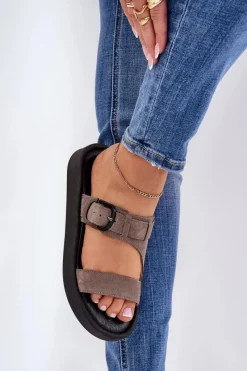 Klapki Damskie Klasyczne><noscript><img width=