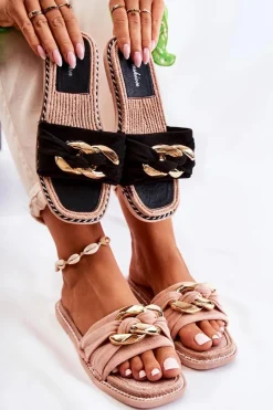 Klapki Damskie Klasyczne><noscript><img width=