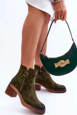 Botki Ocieplane|Czarne Botki><noscript><img width=