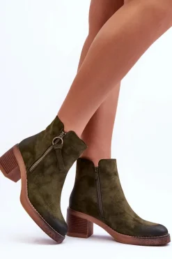 Botki Ocieplane|Czarne Botki><noscript><img width=