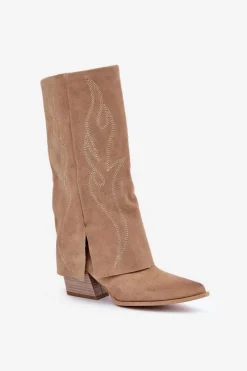 Kozaki Na Słupku|Kozaki Z Wywiniętą Cholewką><noscript><img width=