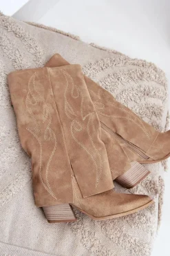 Kozaki Na Słupku|Kozaki Z Wywiniętą Cholewką><noscript><img width=