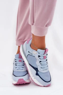 Clearance Zamszowe Lekkie Buty Sportowe Damskie Big Star RR274236 HI-POLY SYSTEM e Damskie Buty Sportowe Big Star|Sneakersy Damskie