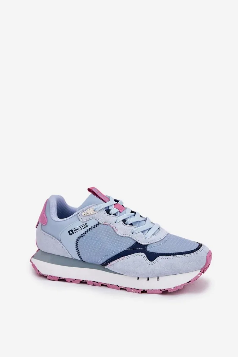 Clearance Zamszowe Lekkie Buty Sportowe Damskie Big Star RR274236 HI-POLY SYSTEM e Damskie Buty Sportowe Big Star|Sneakersy Damskie