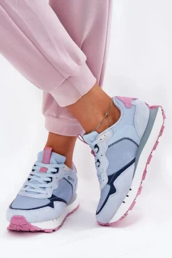 Clearance Zamszowe Lekkie Buty Sportowe Damskie Big Star RR274236 HI-POLY SYSTEM e Damskie Buty Sportowe Big Star|Sneakersy Damskie