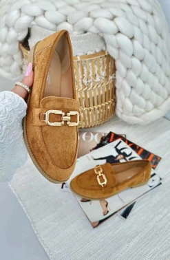 Loafersy Damskie|Mokasyny Damskie Zamszowe><noscript><img width=