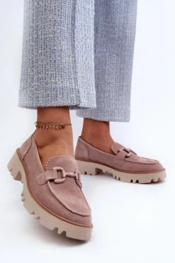 Loafersy Damskie|Mokasyny Płaskie><noscript><img width=