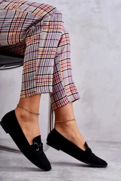 Loafersy Damskie|Mokasyny Płaskie><noscript><img width=