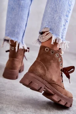 Botki Sznurowane|Botki Zimowe Damskie><noscript><img width=