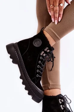 Damskie Trapery|Botki Skórzane><noscript><img width=