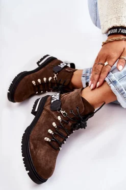 Botki Ocieplane|Damskie Trapery><noscript><img width=