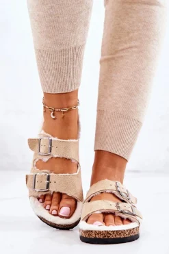 Klapki Korkowe|Klapki Damskie Klasyczne><noscript><img width=