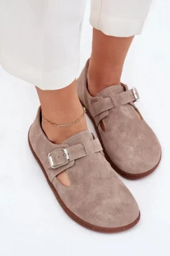 Półbuty Skórzane|Barefoot><noscript><img width=