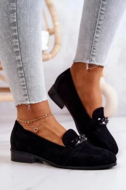 Mokasyny Damskie Zamszowe><noscript><img width=