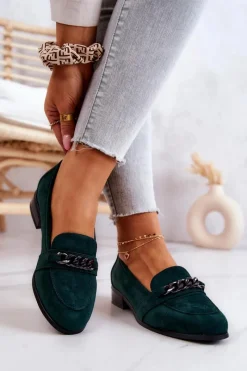 Mokasyny Damskie Zamszowe><noscript><img width=