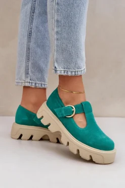 Półbuty Skórzane><noscript><img width=