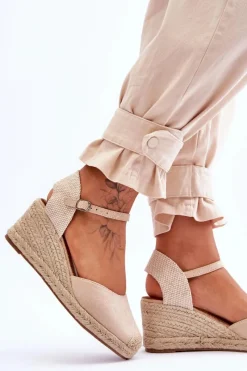 Sandały Na Koturnie><noscript><img width=