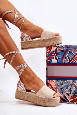 Sandały Na Koturnie><noscript><img width=