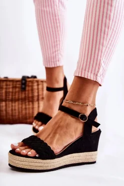 Sandały Na Koturnie><noscript><img width=