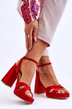 Sandały Na Obcasie><noscript><img width=