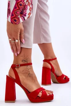 Sandały Na Obcasie><noscript><img width=