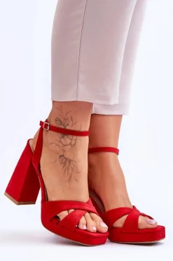 Sandały Na Obcasie><noscript><img width=