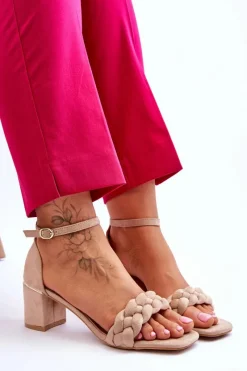 Sandały Na Obcasie><noscript><img width=