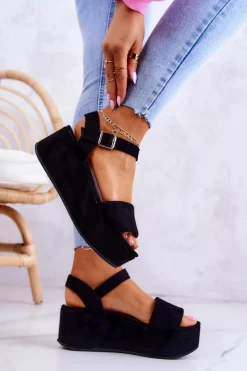 Sandały Na Koturnie><noscript><img width=