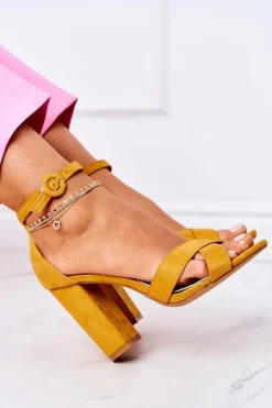 Sandały Na Obcasie><noscript><img width=