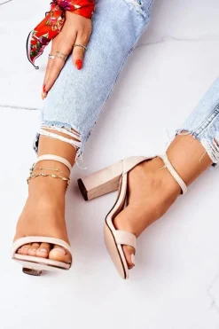 Sandały Na Obcasie><noscript><img width=