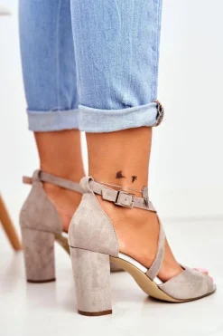 Sandały Na Obcasie><noscript><img width=