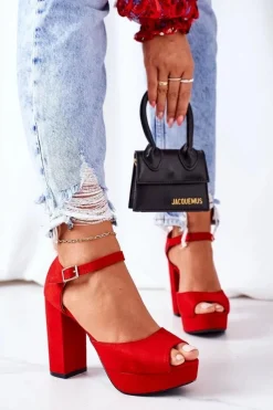 Sandały Na Obcasie><noscript><img width=