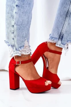 Sandały Na Obcasie><noscript><img width=