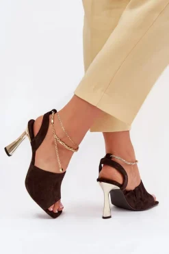 Sandały Na Obcasie><noscript><img width=