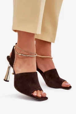 Sandały Na Obcasie><noscript><img width=