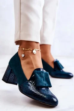 Czółenka Zamszowe|Czółenka Na Słupku><noscript><img width=