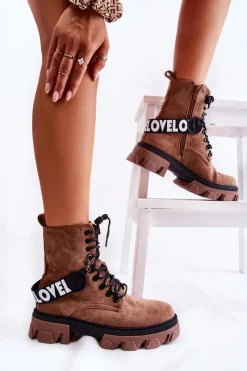 Damskie Trapery|Botki Sznurowane><noscript><img width=