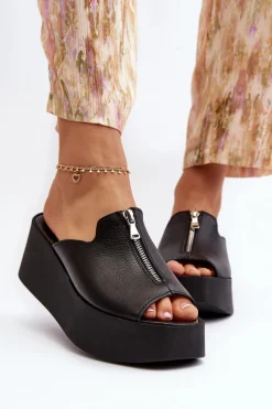 Klapki Na Platformie|Klapki Damskie Klasyczne><noscript><img width=