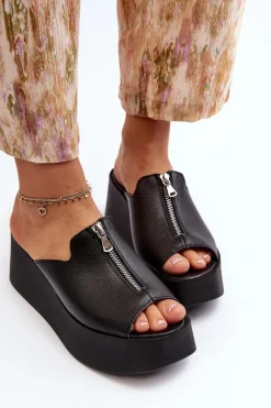 Klapki Na Platformie|Klapki Damskie Klasyczne><noscript><img width=