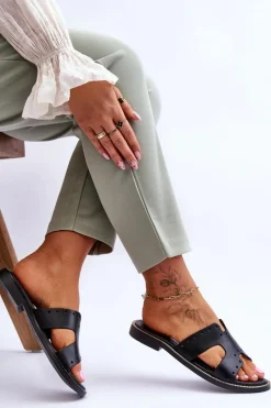 Klapki Damskie Klasyczne><noscript><img width=