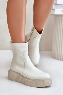 Botki Zimowe Damskie|Botki Płaskie><noscript><img width=