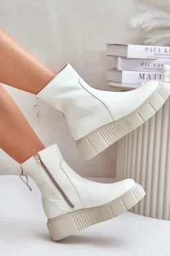 Botki Zimowe Damskie|Botki Płaskie><noscript><img width=