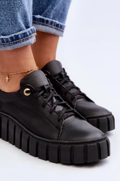 Półbuty Skórzane><noscript><img width=