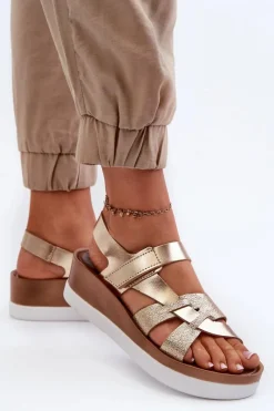 Sandały Na Koturnie|Sandały Płaskie><noscript><img width=