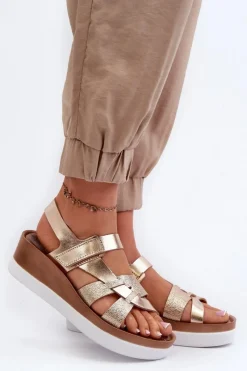 Sandały Na Koturnie|Sandały Płaskie><noscript><img width=